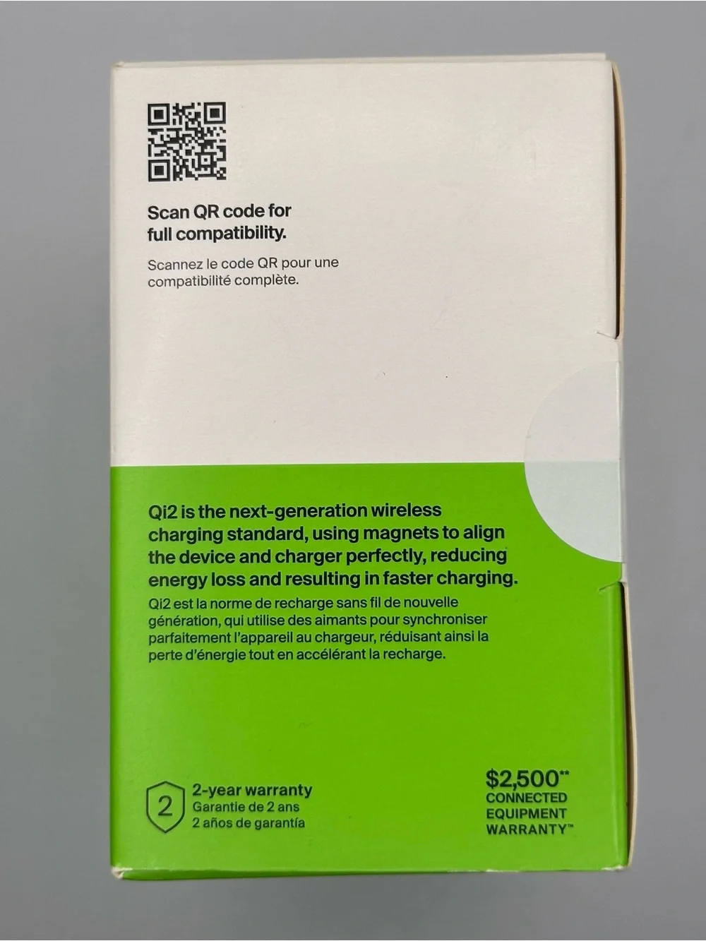 Belkin BoostCharge 2-in-1 Magnetic Foldable Charger Qi2 15W White